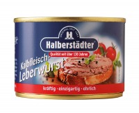 Kalbfleisch-Leberwurst